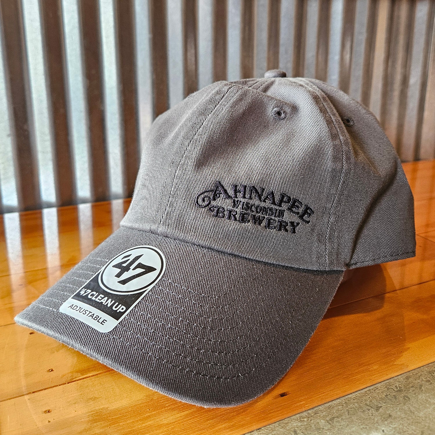 Grey & Black, ’47 Adjustable Hat