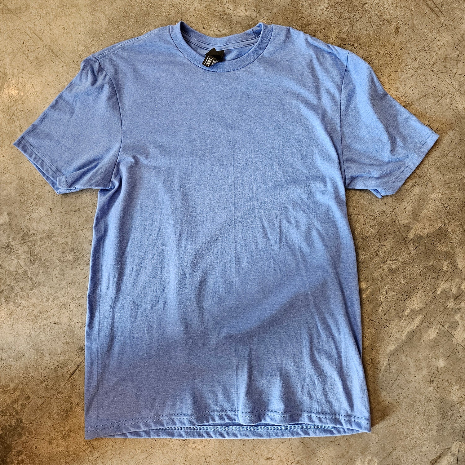 I’ll Be In The Garage – Light Blue & Gold