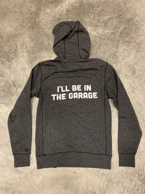 Heather Grey Hooded Sweatshirt