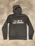 Heather Grey Hooded Sweatshirt