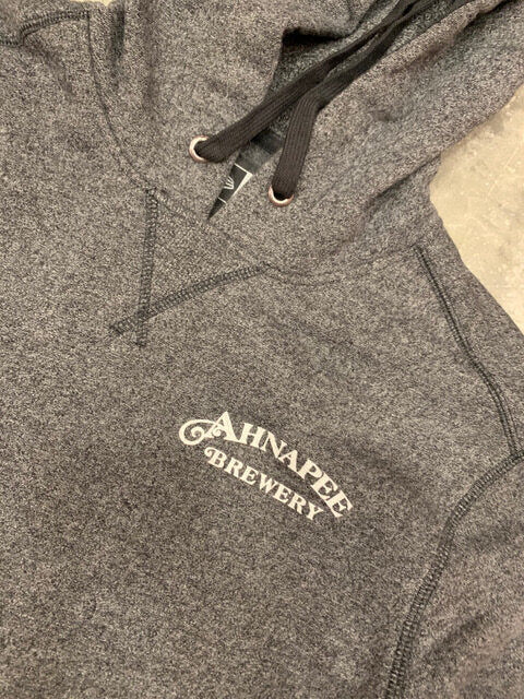 Heather Grey Hooded Sweatshirt