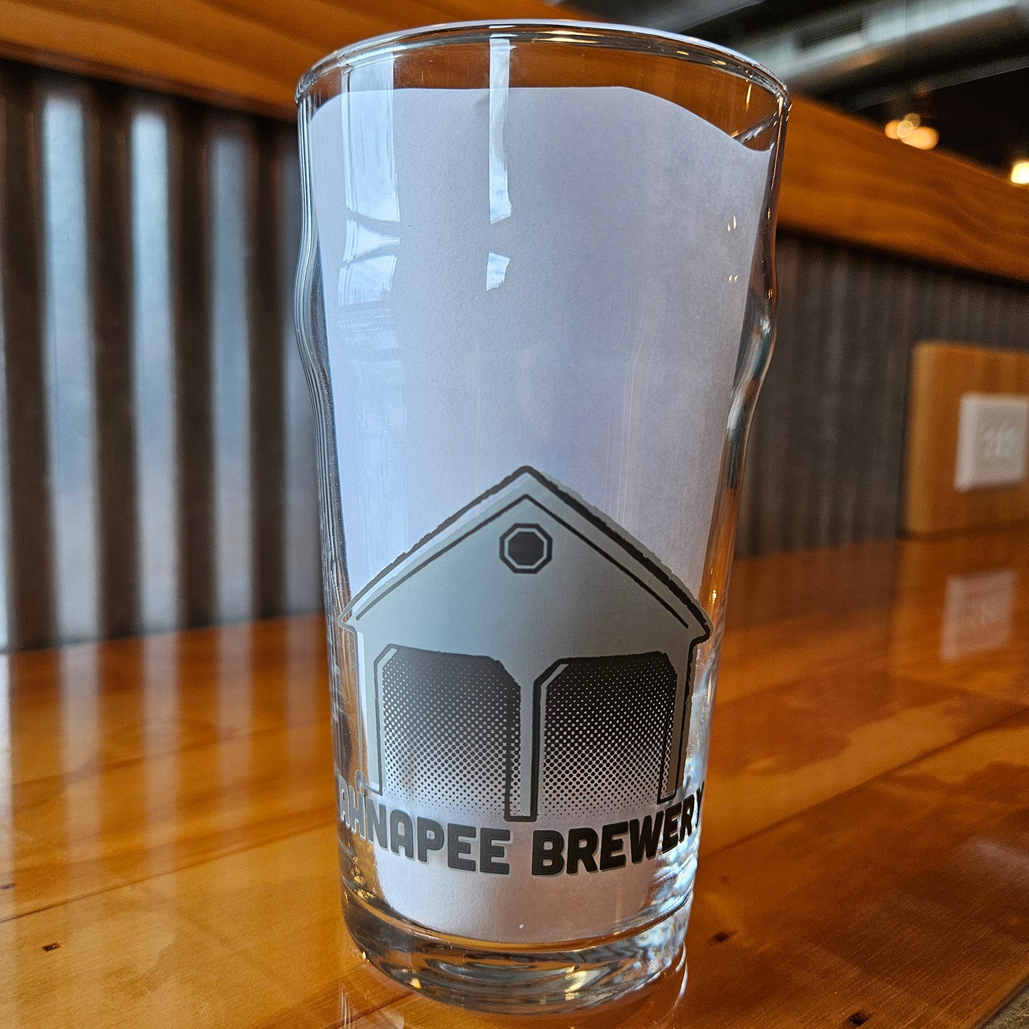 I’ll Be In The Garage, Pint Glass