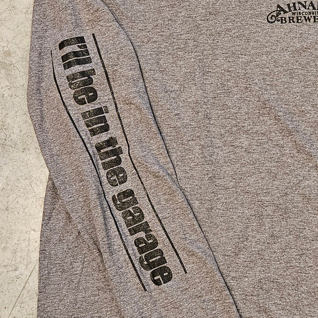 I’ll Be In The Garage, Long Sleeve Heather Grey
