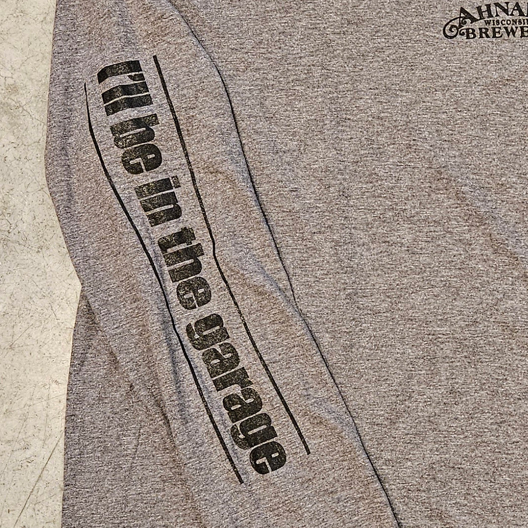 I’ll Be In The Garage, Long Sleeve Heather Grey