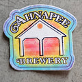 Ahnapee Brewery Sticker, Tie Dye