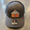Snap Back Hat with Embroidered Garage