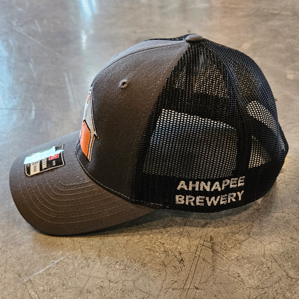 Snap Back Hat with Embroidered Garage